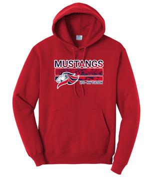 LTS NW Tucson PTO - Mustangs Blended Print Pull Over Hoodie