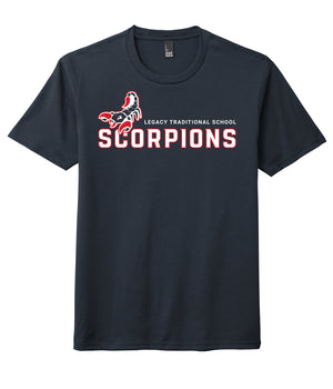 Legacy Traditional School North Valley - Navy Spirit Day Shirt w/Mascot
