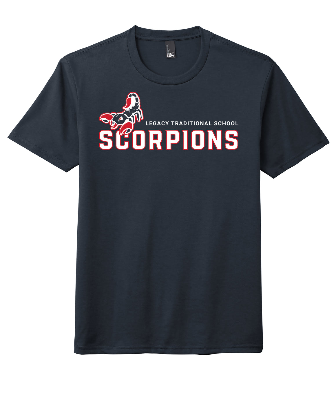 Legacy Traditional School North Valley - Navy Spirit Day Shirt w/Mascot