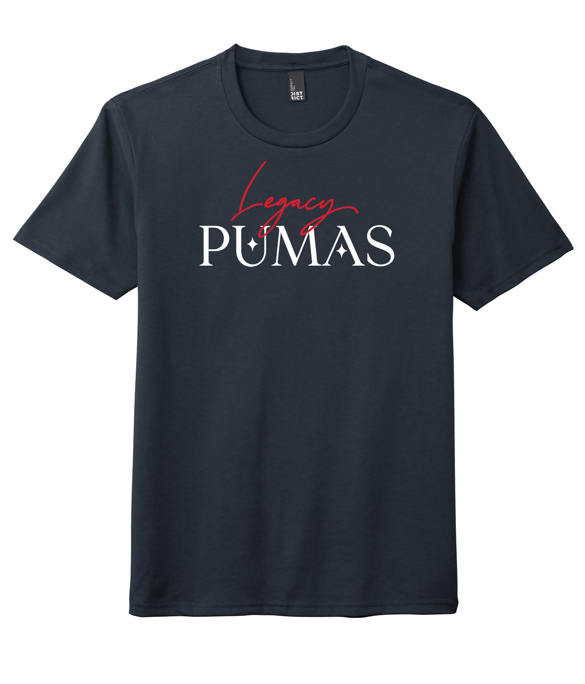 Legacy Traditional School Peoria - Navy Spirit Shirt w/Script