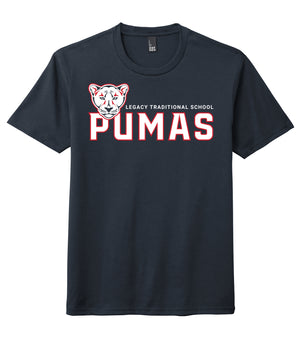 Legacy Traditional School Peoria - Navy Spirit Day Shirt w/Mascot
