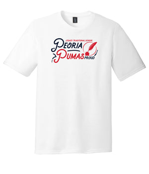 Legacy Traditional School Peoria - White Spirit Day Shirt w/Quill