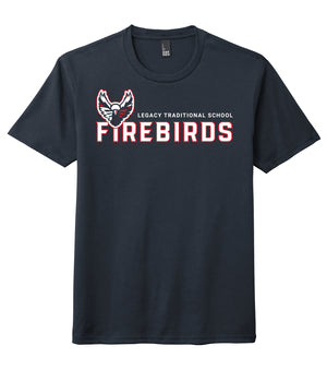 Legacy Traditional School Phoenix - Navy Spirit Day Shirt w/Mascot