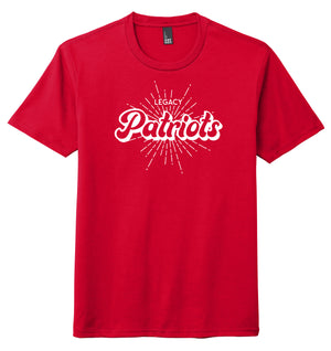 Legacy Traditional School Queen Creek - Retro Style Red Spirit Day Shirt