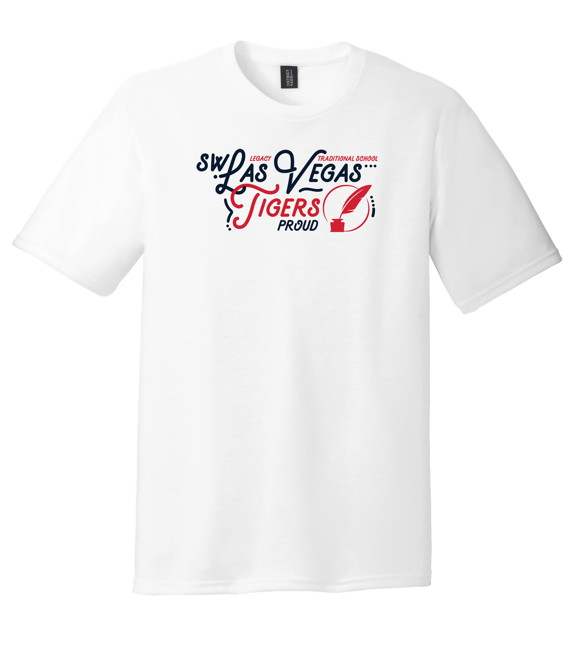Legacy Traditional School SW Las Vegas - White Spirit Day Shirt w/Quill