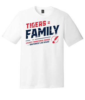 Legacy Traditional School SW Las Vegas - White Spirit Day Shirt w/Family