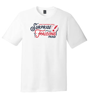 Legacy Traditional School Surprise - White Spirit Day Shirt w/Quill