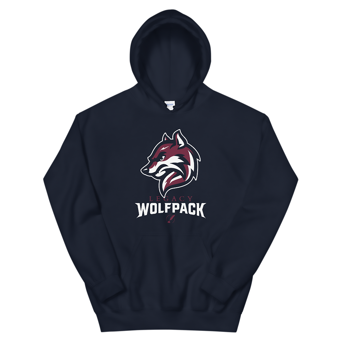 Legacy Traditional School Basse Secondary - WolfPack Navy Hoodie