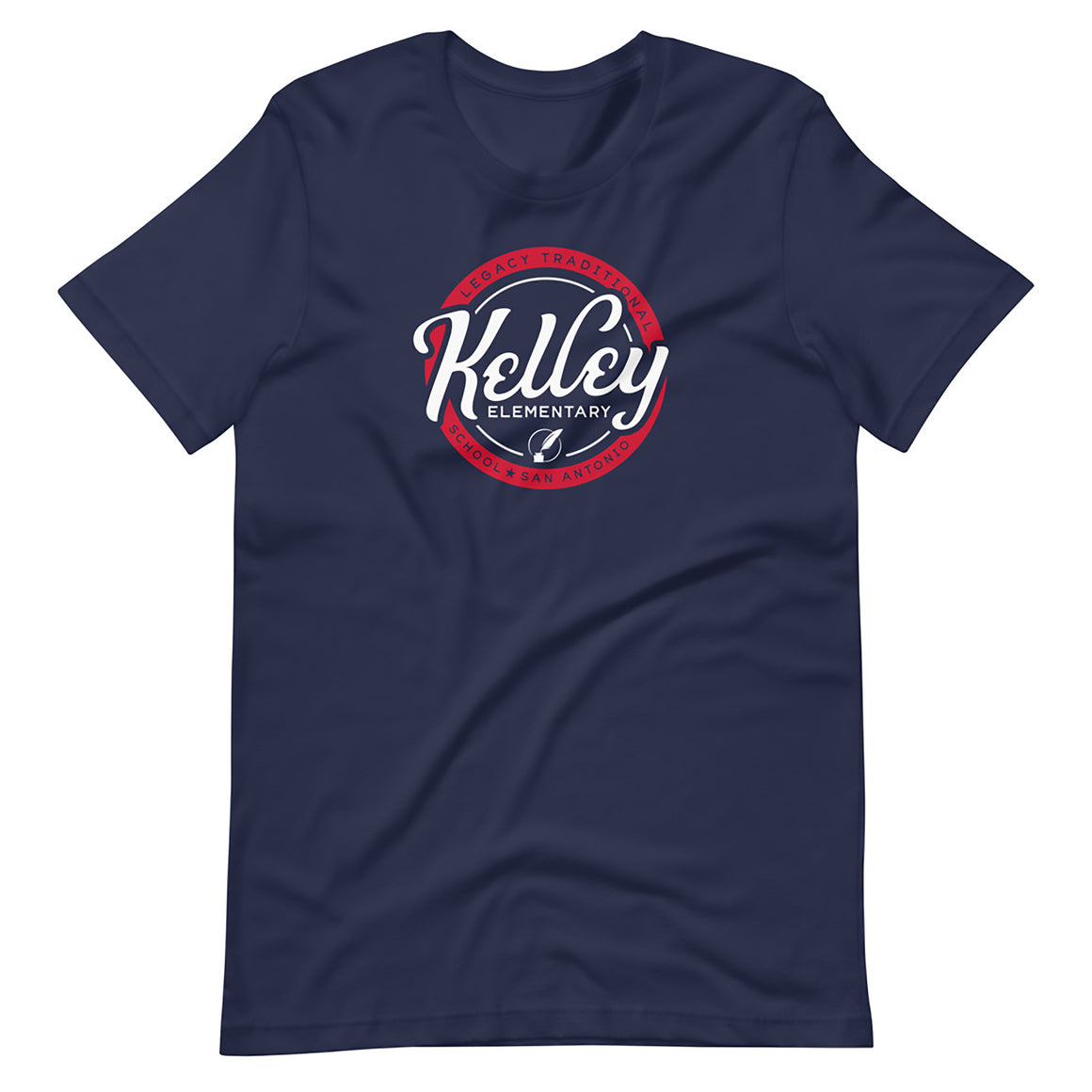 Legacy Traditional School Texas - Kelly Elementary Navy Spirit Shirt