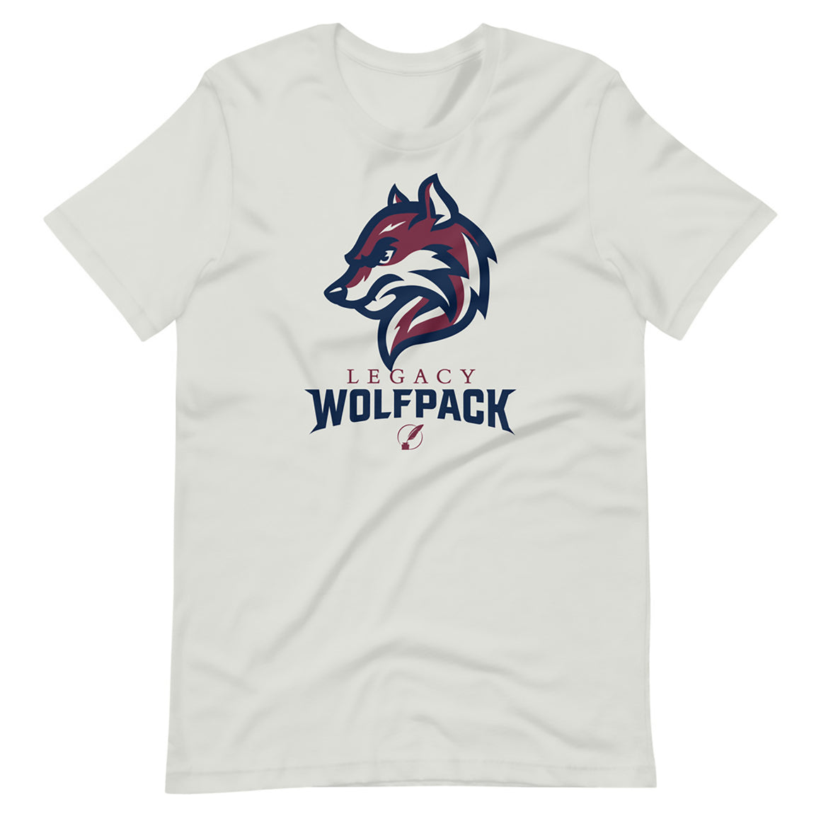 Legacy Traditional School Basse Secondary - Wolfpack Silver Spirit Shirt