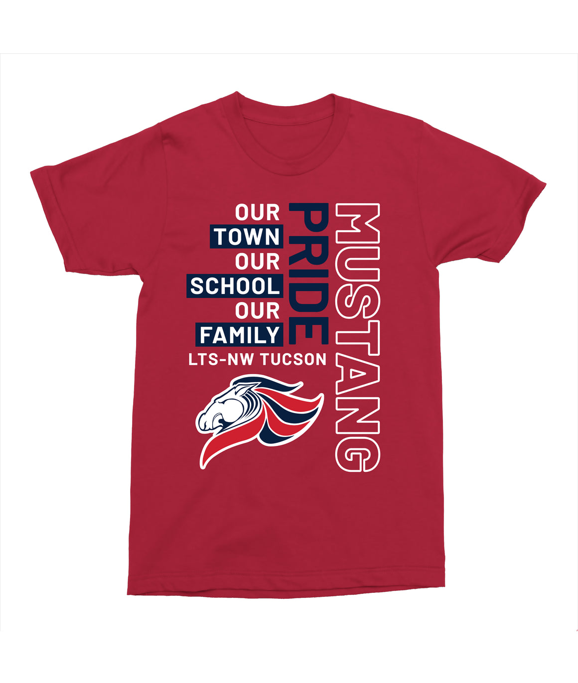 Legacy Traditional School NW Tucson - Mascot Pride Red Spirit Shirt