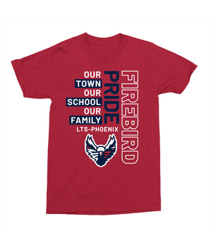 Legacy Traditional School Phoenix - Mascot Pride Red Spirit Shirt