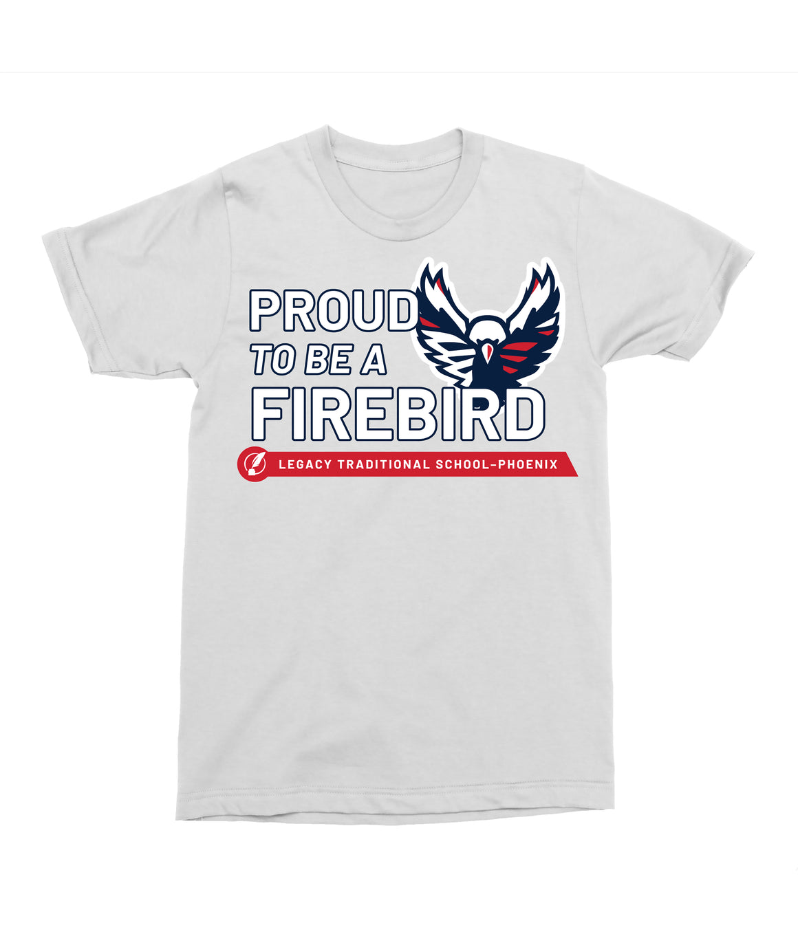Legacy Traditional School Phoenix - Mascot Pride White Spirit Shirt
