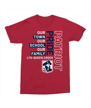Legacy Traditional School Queen Creek - Mascot Pride Red Spirit Shirt