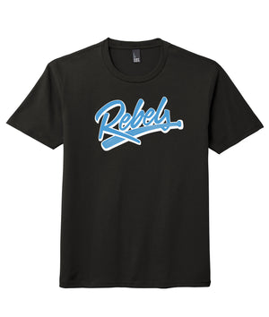 Rebels Baseball Black Shirt
