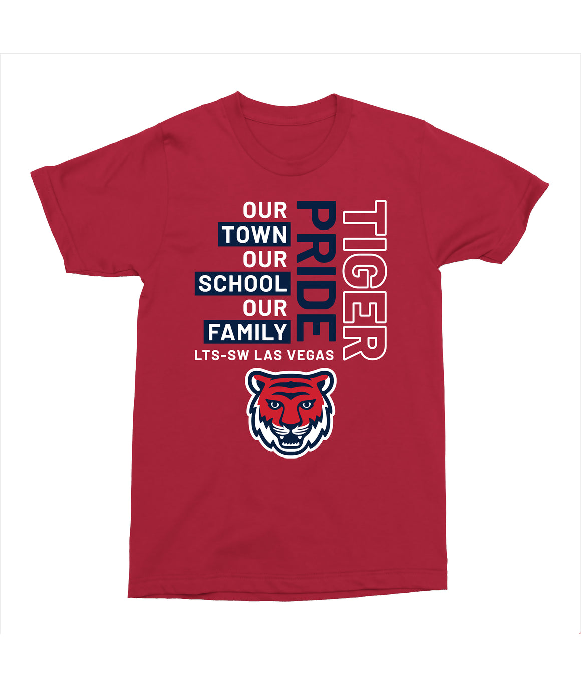 Legacy Traditional School Sw Las Vegas - Mascot Pride Red Spirit Day Shirt