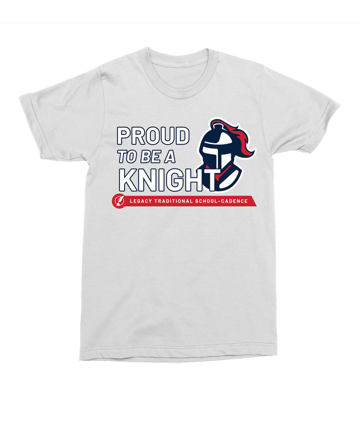 Legacy Traditional School Cadence - Mascot Pride White Spirit Day Shirt