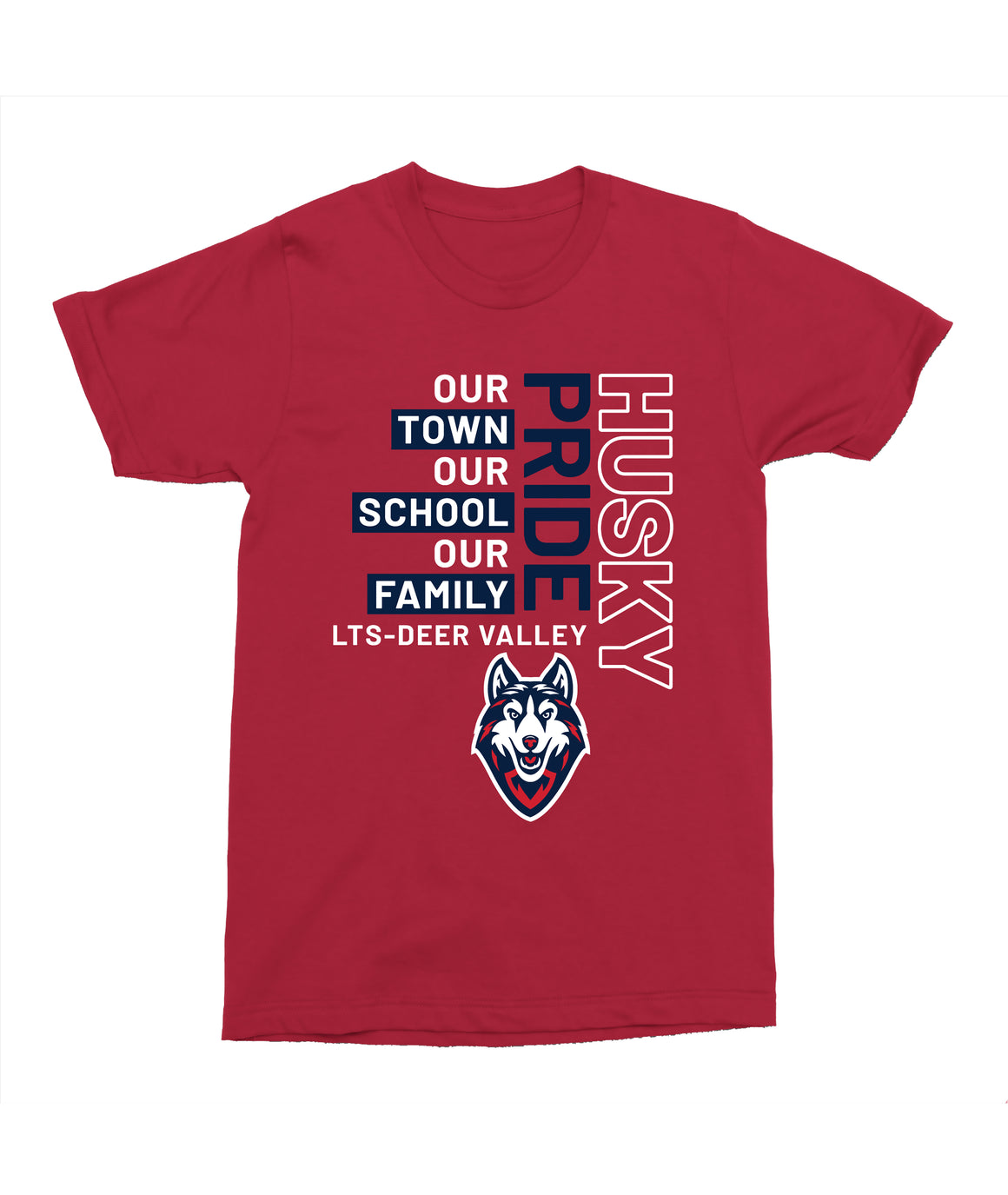 Legacy Traditional School Deer Valley - Mascot Pride Red Spirit Day Shirt