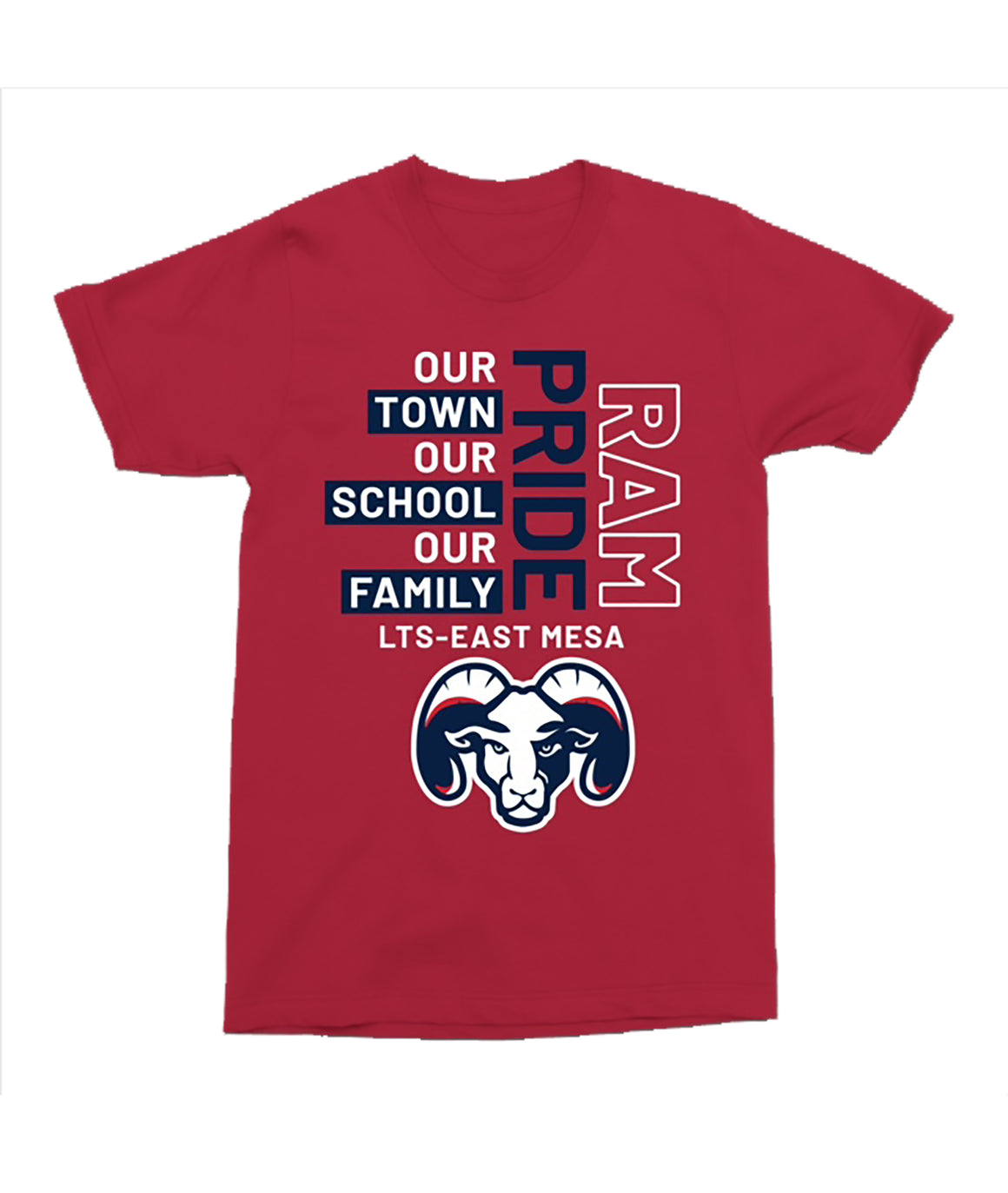 Legacy Traditional School East Mesa - Mascot Pride Red Spirit Day Shirt