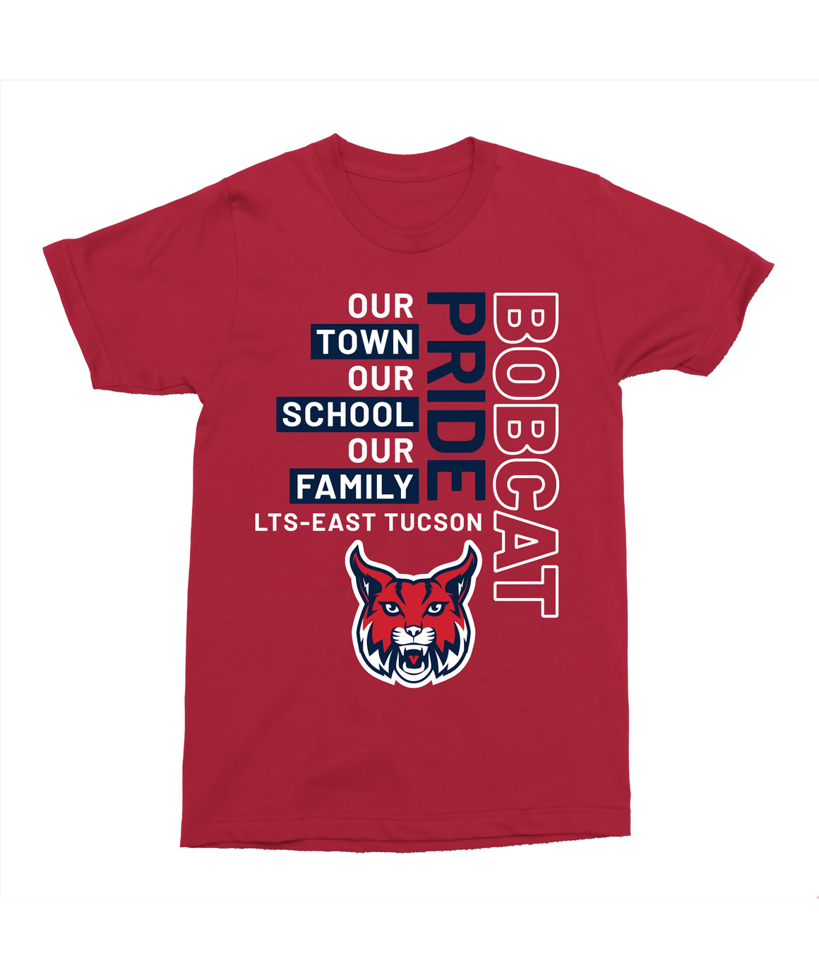 Legacy Traditional School East Tucson - Red Mascot Pride Spirit Shirt