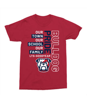 Legacy Traditional School Goodyear - Red Mascot Pride Spirit Shirt