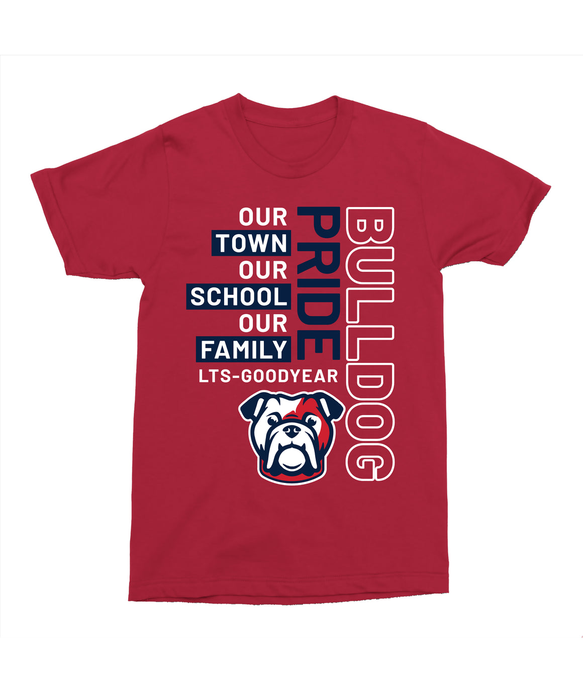 Legacy Traditional School Goodyear - Red Mascot Pride Spirit Shirt