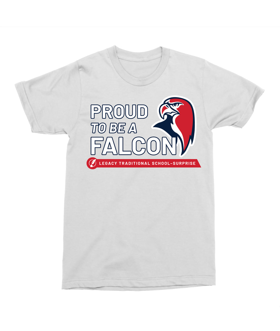 Legacy Traditional School Surprise - Mascot Proud White Spirit Shirt