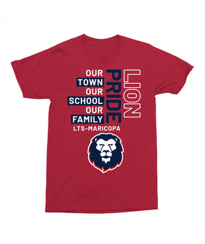 Legacy Traditional School Maricopa - Red Mascot Pride Spirit Shirt