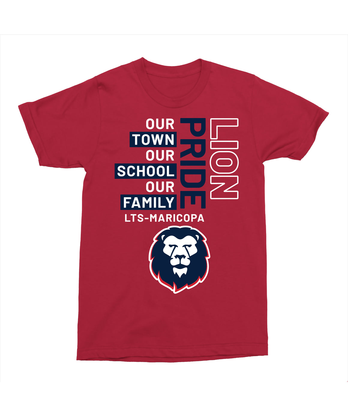 Legacy Traditional School Maricopa - Red Mascot Pride Spirit Shirt
