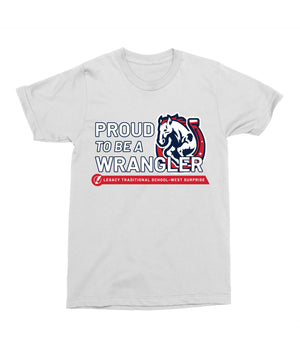 Legacy Traditional School West Surprise - Mascot Pride White Spirit Day Shirt